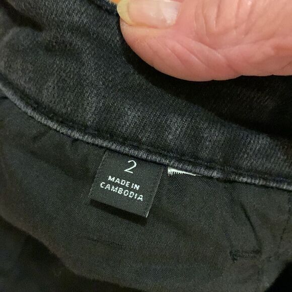 Simply Vera by Vvera Wang black denim skinny size 2 jeans - Picture 4 of 9